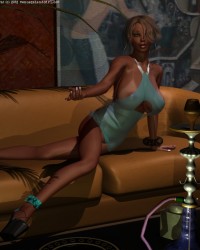 Kyndra Pose #16 - In The Hookah Lounge