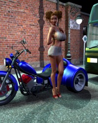 Camilisa And Her Trike