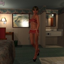 Celia at the Motel
